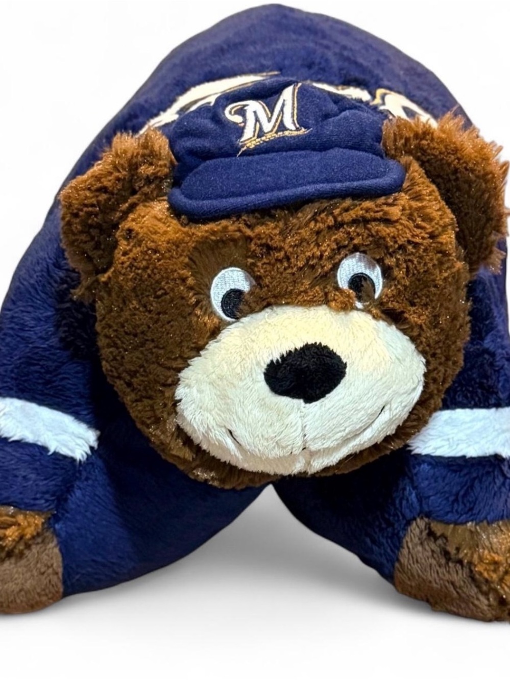 Title: Vintage MLB Milwaukee Brewers Mascot Pillow Pet Plush